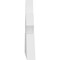 Ekena Millwork Saratoga Architectural Grade PVC Gable Bracket, 60"W x 15"H x 2"D x 6"F, 6/12 Pitch GBP060X15X0206SAR00 - alternate 4